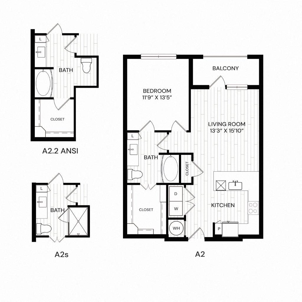A2 floor plan